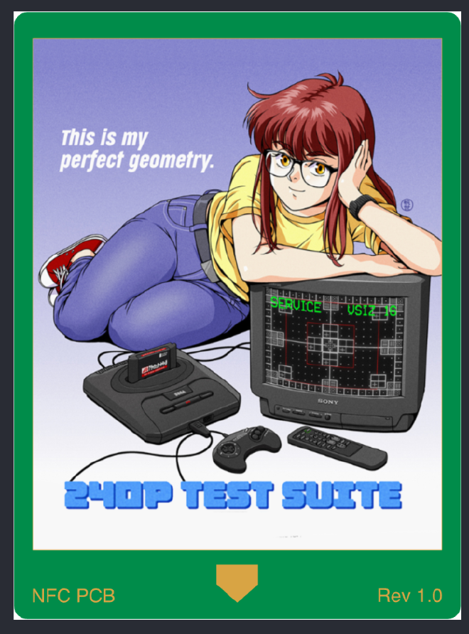 Retro Remake PCB Card template